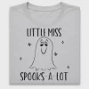 Little Miss Spooks Halloween Ghost DTF Transfer