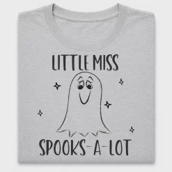 Little Miss Spooks Halloween Ghost DTF Transfer