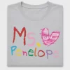 Ms. Penelope Heart DTF Transfer