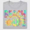 Beach Life Rainbow DTF Transfer
