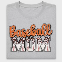 Baseball Mom Leopard Print DTF Transfer