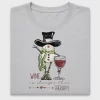 Snowman Wine Therapy DTF Transfer