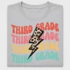 Third Grade Leopard Lightning DTF Transfer