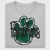 Panther Paw Print Distressed DTF Transfer
