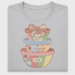 Patchwork Baking Bowls DTF Transfer