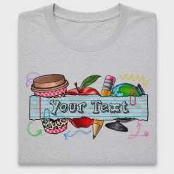 Teacher Name Personalized DTF Transfer