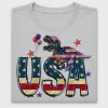 USA Dinosaur T-Rex DTF Transfer