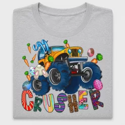 Crusher Easter Monster Truck DTF Transfer