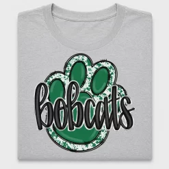 Bobcats Paw Print DTF Transfer