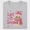 Let It Snow Cozy Snowman DTF Transfer