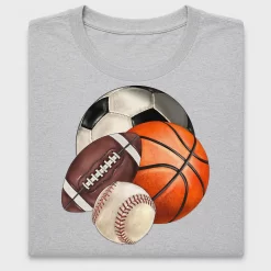 Sports Ball Mix DTF Transfer