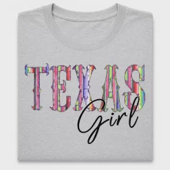 Texas Girl Rainbow DTF Transfer