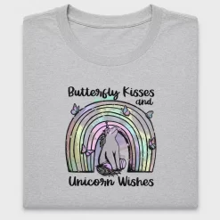 Unicorn Rainbow Butterfly DTF Transfer