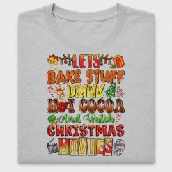 Christmas Holiday Baking DTF Transfer