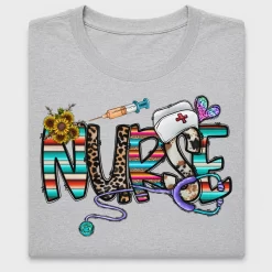 Nurse Life DTF Transfer Design