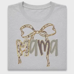 Mama Camo Bow DTF Transfer