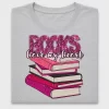 Books Have My Heart DTF Transfer