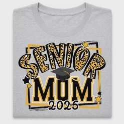 Senior Mom 2025 Leopard DTF Transfer