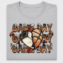 Game Day Mama Heart DTF Transfer