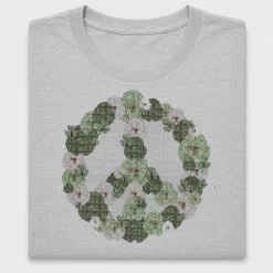 Clover Peace Sign DTF Transfer