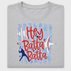 Hey Batta Batta Baseball DTF Transfer