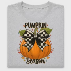 Retro Pumpkin Checkered DTF Transfer