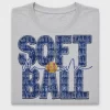 Softball Mom Glitter DTF Transfer