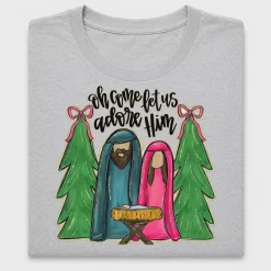 Nativity Manger Christmas DTF Transfer