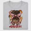 Baker Life Afro Woman DTF Transfer