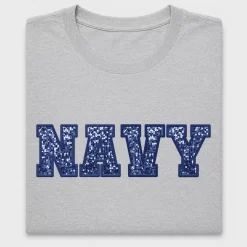 Navy Sequin NAVY DTF Transfer