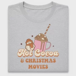 Retro Hot Cocoa Christmas DTF Transfer