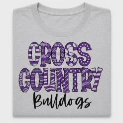 Cross Country Bulldogs DTF Transfer
