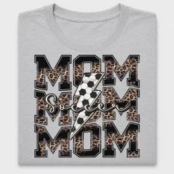 Soccer Mom Leopard Print DTF Transfer