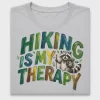 Hiking Is My Therapy DTF Transfer