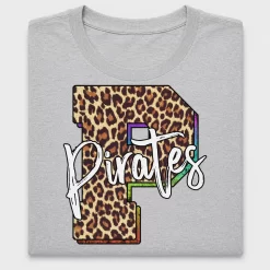 Pirates Leopard Print DTF Transfer
