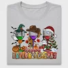 Happy Hallothanksmas Wine DTF Transfer