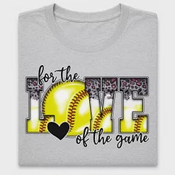 Softball Love of the Game DTF Transfer