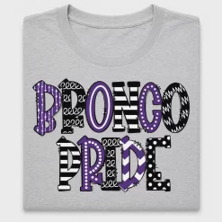 Bronco Pride DTF Transfer Design