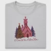 Christmas Church DTF Transfer