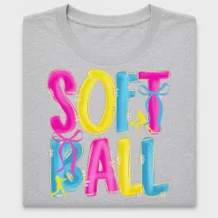 Softball Girl DTF Transfer Design