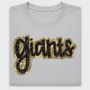 Glitter Giants Script DTF Transfer