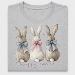Watercolor Easter Bunnies DTF Transfer