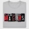 Vintage Eagles License Plate DTF Transfer