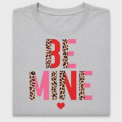 Be Mine Leopard Valentine DTF Transfer