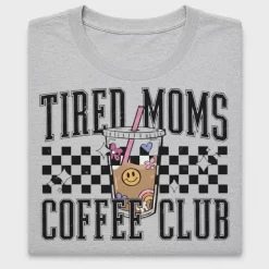 Tired Moms Coffee Club DTF Transfer