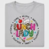 Lunch Lady Loving DTF Heat Transfer