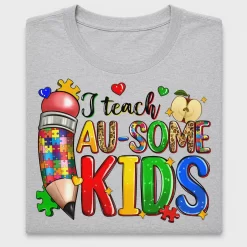 Teacher Autism Awareness DTF Transfer