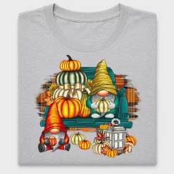Fall Gnome Pumpkin DTF Transfer
