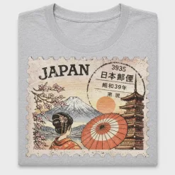 Vintage Japan Stamp DTF Transfer
