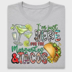 Margaritas And Tacos DTF Transfer